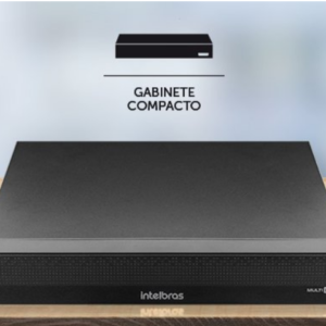 MHDX 1016-C Gravador de vídeo da série 1000 com 16 canais INTELBRAS