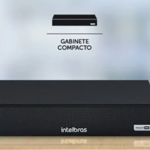 MHDX 3116-C Gravador de vídeo inteligente com design compacto Intelbras