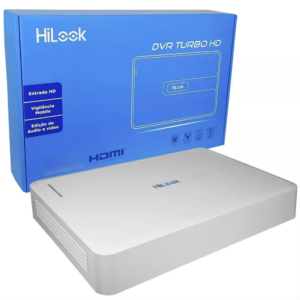 DVR Hilook 1080P Lite| 8 Canais | H265 Pro+| 10 Canais IP