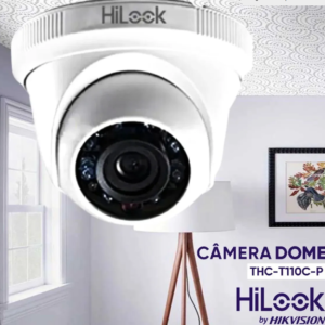 Câmera Bullet Hilook 1mp HD 720p 2,8mm 20m THC-B110-P