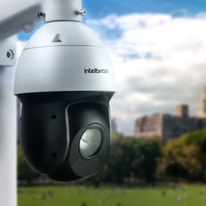 VIP 3216 SD IR IA Câmera IP Speed Dome com 16x de zoom óptico Intelbras