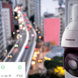 VIP 3225 SD IR IA G2 Câmera speed dome com Inteligência Artificial Intelbras