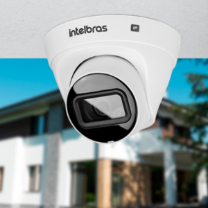 VIPC 1230 D Câmera IP dome custo-benefício com PoE Intelbras