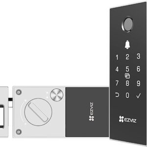 DL03 PRO-EZVIZ FECHADURA INTELIGENTE COM BIOMETRIA SOBREPOR