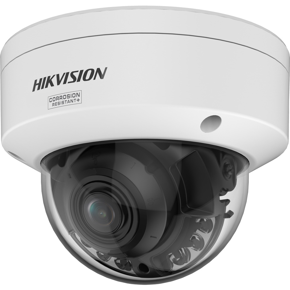 Câmera Dome IP PoE Hikvision 6 MP DS-2CD3767G3T-LIZSU-Y